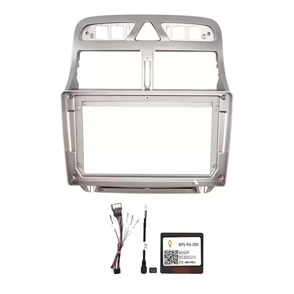 Peugeot 307 2001-2008 9 inç Multimedya Çerçevesi - Canbuslı