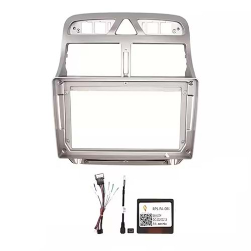 Peugeot 307 2001-2008 9 inç Multimedya Çerçevesi - Canbuslı