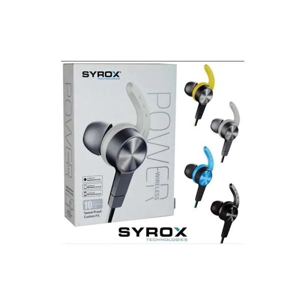 Syrox E-S32 Bluetooth Şarjlı Sporcu Kulaklığı