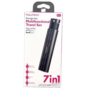 Fulltech FH7 7in1 Çok İşlevli Seyehat Seti Çevirici