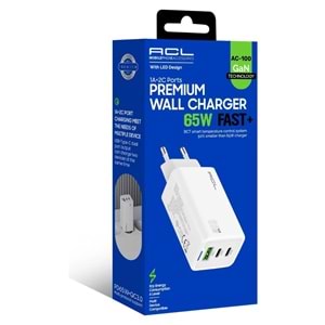 Acl AC-100 65w Hızlı Şarj Adaptörü