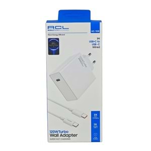 Acl AC-109 120w Turbo Süper Hızlı Şarj Seti