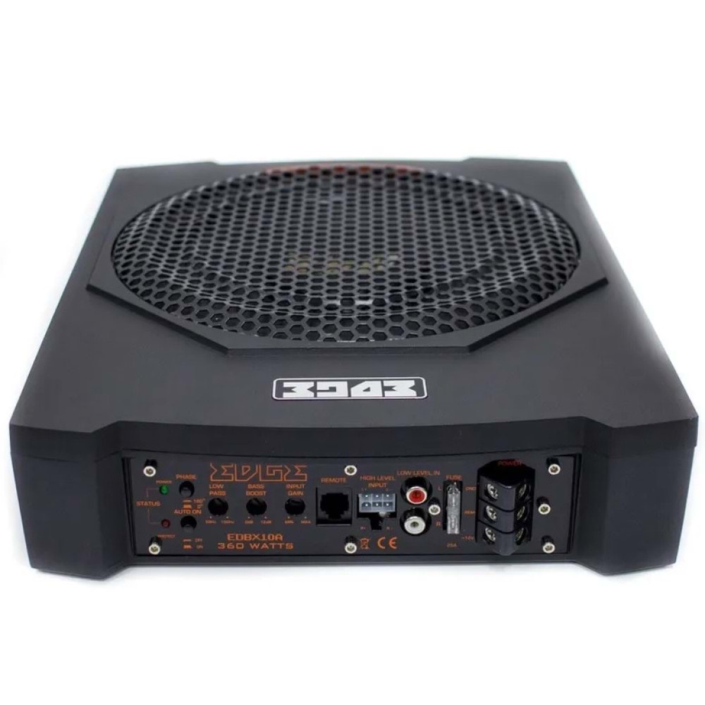 Edge EDBX10A 25 cm Aktif Koltuk Altı Subwoofer