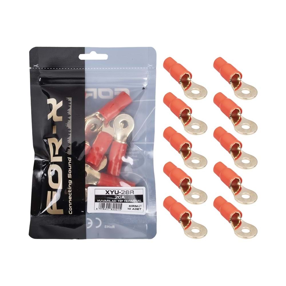 For-X XYU-28R 2GA Yuvarlak Tip Kablo Yüzüğü