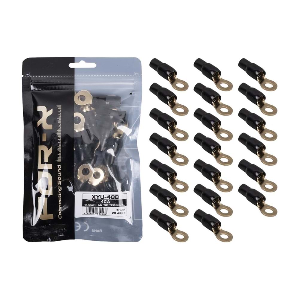 For-X XYU-48B 4GA Yuvarlak Tip Kablo Yüzüğü