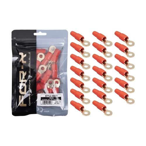 For-X XYU-48R 4GA Yuvarlak Tip Kablo Yüzüğü
