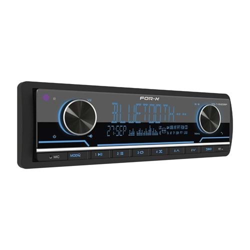 For-X XQ-7452DSP 4X50w 4 Anfi Çıkışlı Oto Teyp
