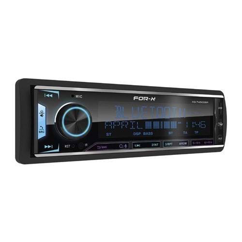 For-X XQ-7450DSP 4X100w 4 Anfi Çıkışlı Oto Teyp
