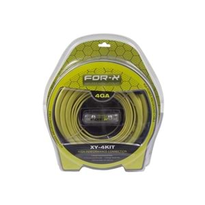 For-X XY-4KIT 4GA Profesyonel Kablo Seti