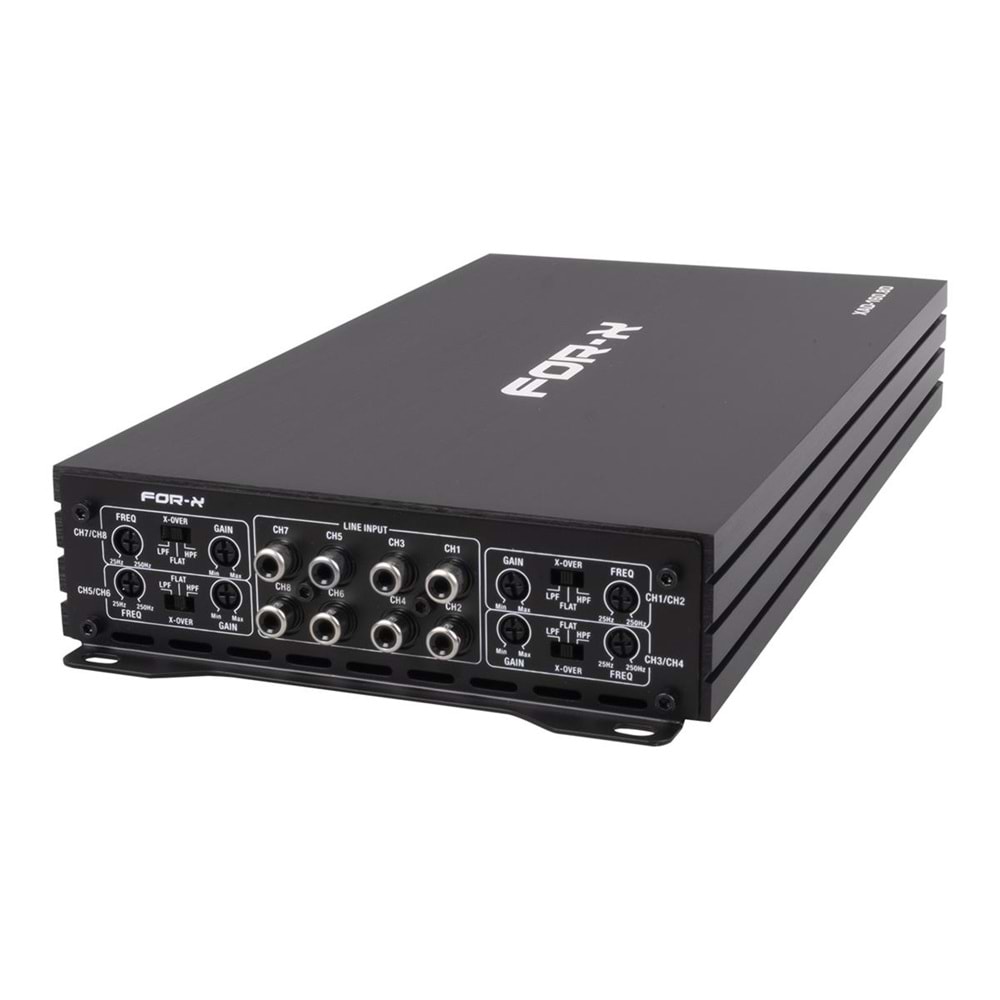 For-X XAD-160.8D 8 Kanal Pro Oto Anfi